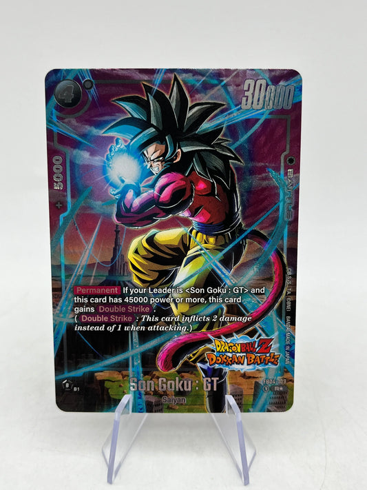 DBS Fusion World Son Goku : GT FB04-109 R Alt Art Dokkan (FB05) FRENLY BRICKS - Open 7 Days