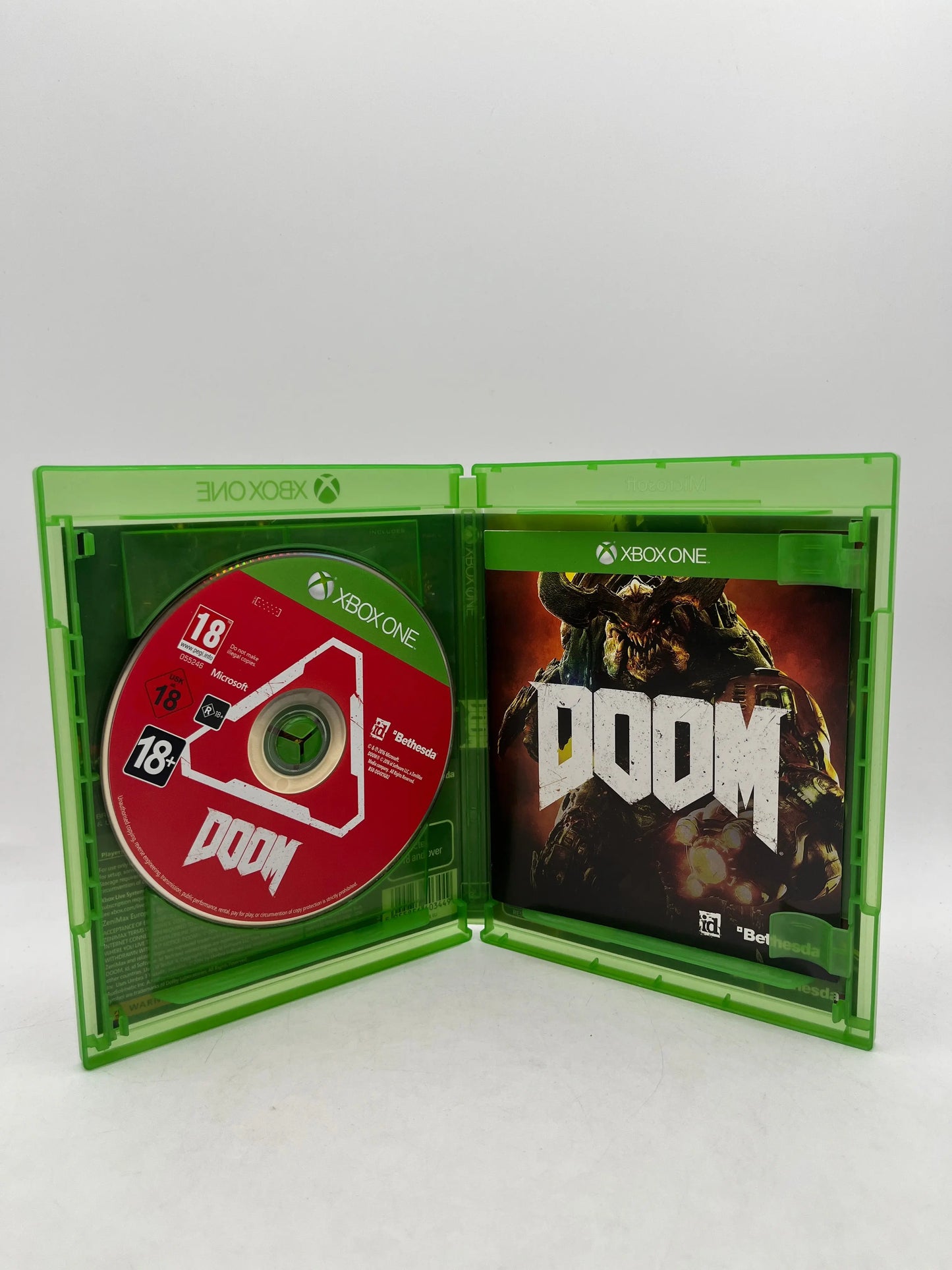 DOOM UAC PACK for XBox One - Poster, Handbook, Patches, Manual - FRENLY BRICKS - Open 7 Days