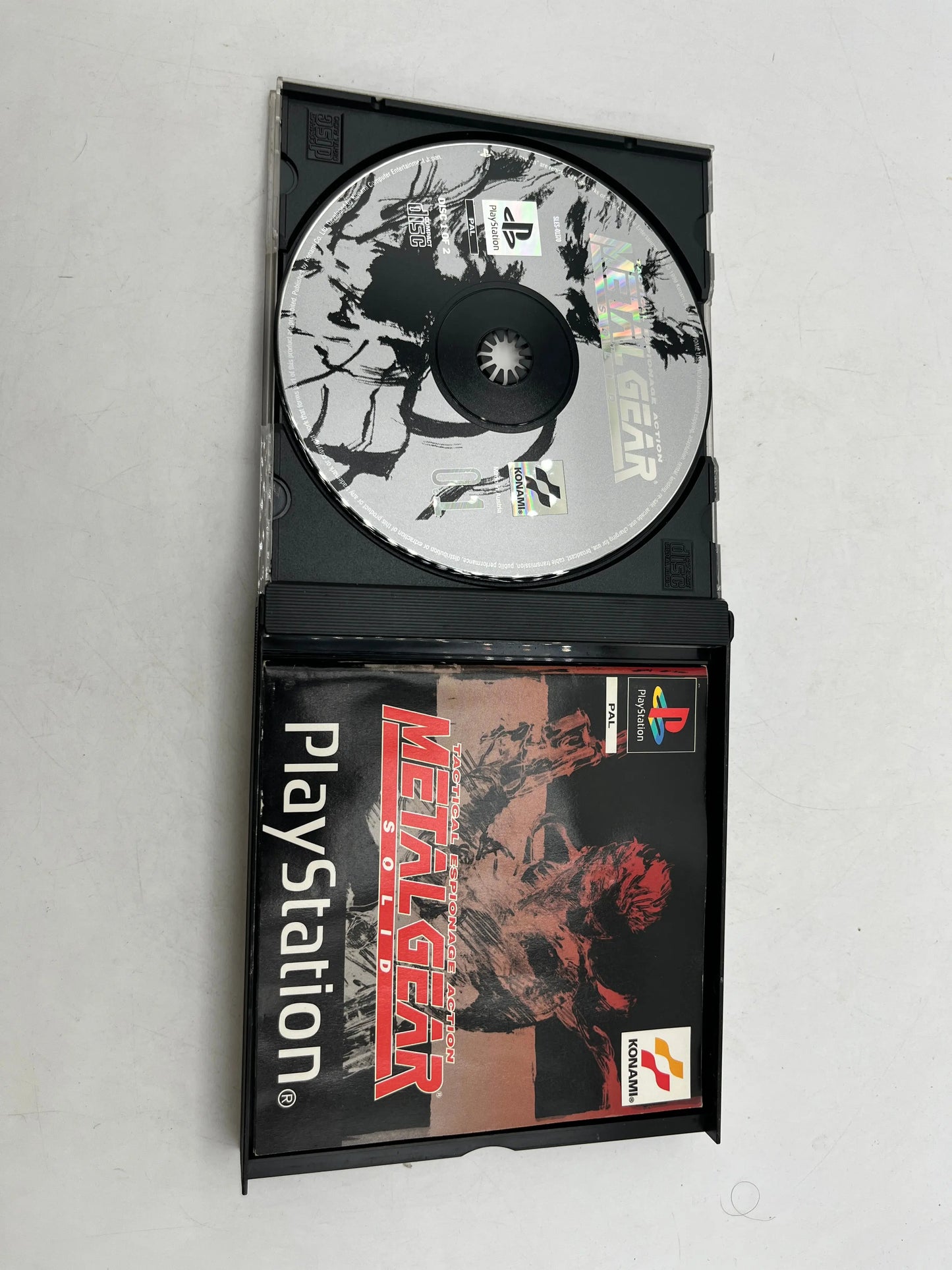 Metal Gear Solid - Sony Playstation 1 / PS1 Game - Missing Disc 2- No Demo - PAL FRENLY BRICKS - Open 7 Days