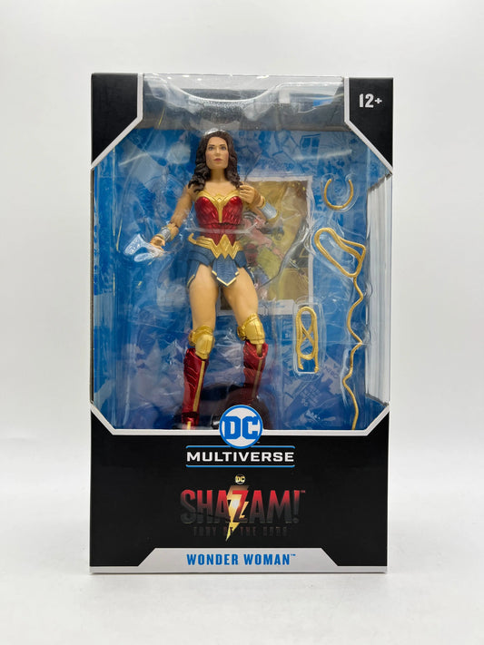 2023 McFarlane DC Multiverse Shazam Fury of the Gods Wonder Woman - Sealed FRENLY BRICKS - Open 7 Days