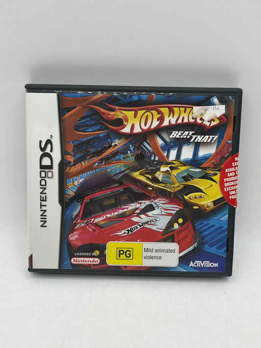 Hot Wheels Beat That! Nintendo DS Complete With Manual FRENLY BRICKS - Open 7 Days