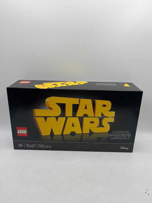 LEGO Star Wars: Brick-Built Star Wars™ Logo (75407) FRENLY BRICKS - Open 7 Days