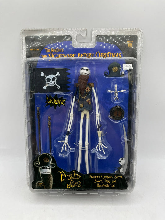 NECA Tim Burton’s The Nightmare Before Christmas Pirate Jack Skellington - Sealed FRENLY BRICKS - Open 7 Days