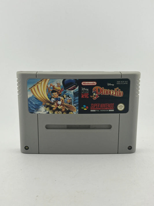 Disney’s Pinocchio (Super Nintendo) SNES PAL Game Cartridge - Untested FRENLY BRICKS - Open 7 Days