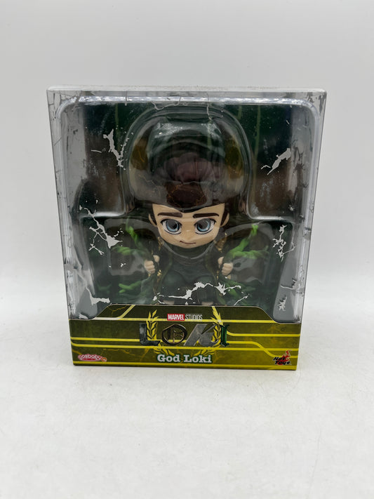 Hot Toys Marvel Studios God Loki Cosbaby- Sealed FRENLY BRICKS - Open 7 Days