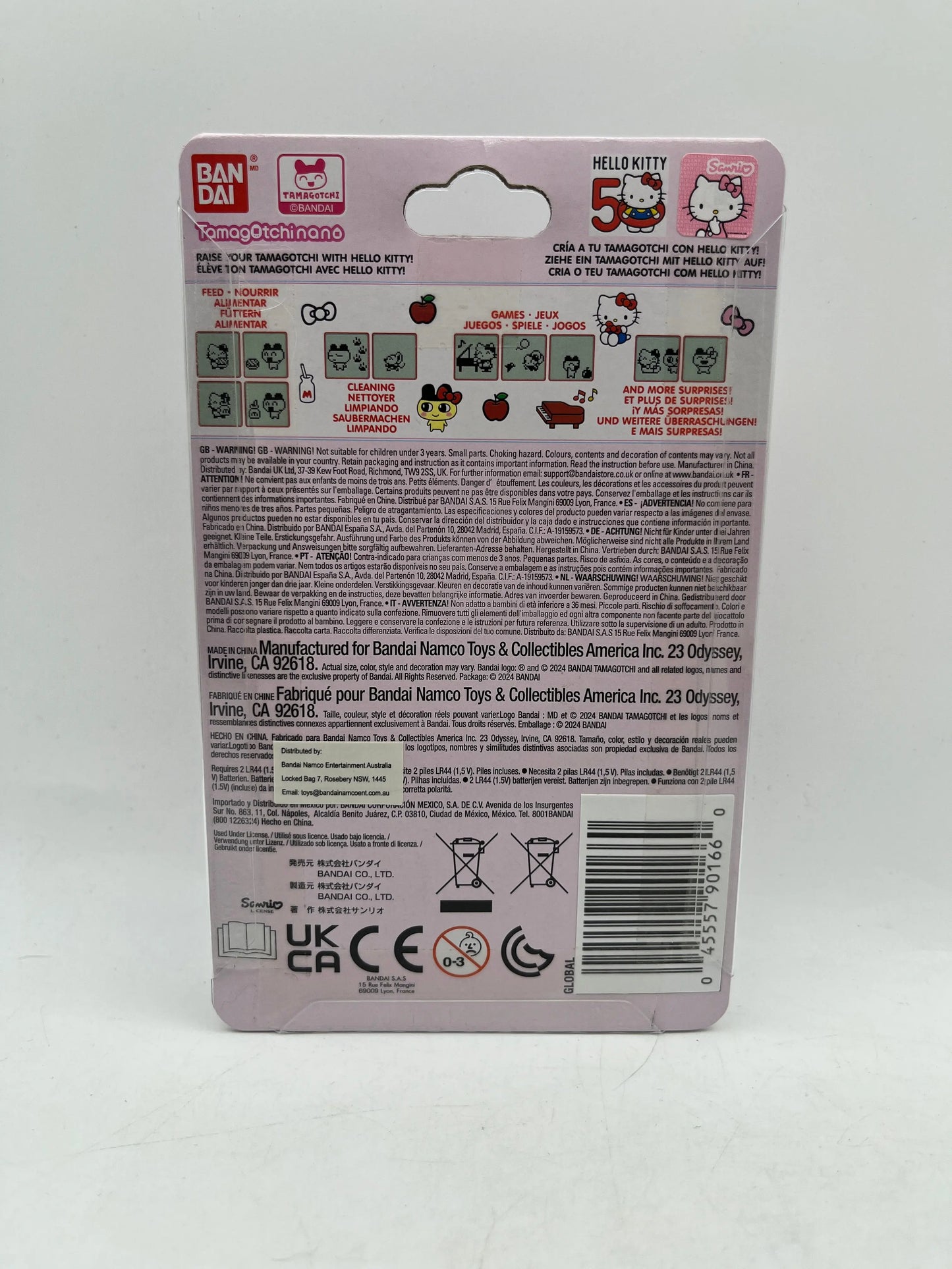 Hello Kitty Tamagotchi Nano Limited Edition Red Virtual Pet by Bandai FRENLY BRICKS - Open 7 Days