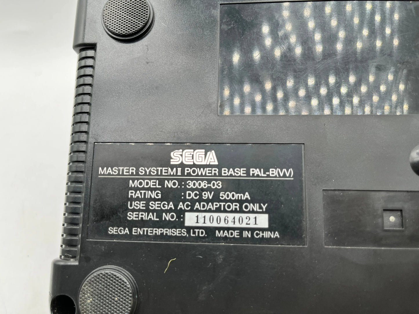 Saga Master System 2 - Power Base - For Parts - Untested FRENLY BRICKS - Open 7 Days