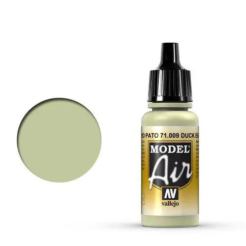 Vallejo Model Air 18ml - 71.009 Eau de Nil "D.E.Green" FRENLY BRICKS - Open 7 Days