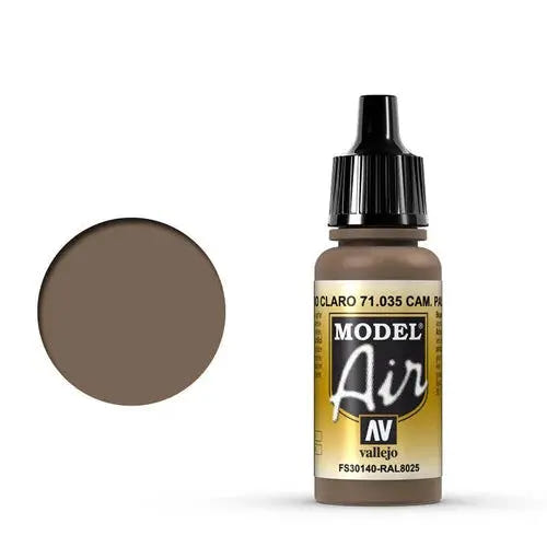 Vallejo Model Air 18ml - 71.035 Camouflage Pale Brown