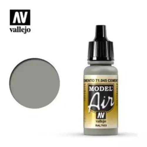 Vallejo Model Air 18ml - 71.045 Cement Grey