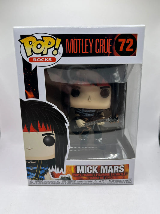 Funko POP! Rocks - Motley Crue - Mick Mars #72 - Vinyl Collectable FRENLY BRICKS - Open 7 Days