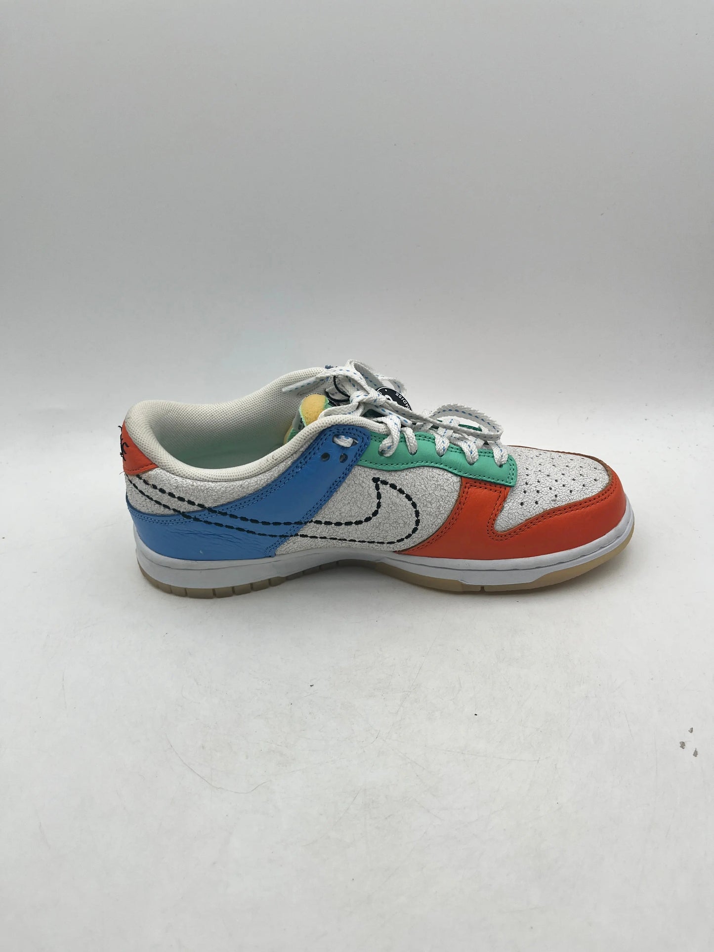 Nike Dunk Low GS 101 White Black Safety Orange DX3363-100 Size 6Y / 7.5 Wmns - New Condition FRENLY BRICKS - Open 7 Days