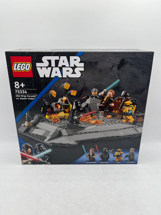 Brand New LEGO Star Wars: Obi-Wan Kenobi vs. Darth Vader (75334) FRENLY BRICKS - Open 7 Days