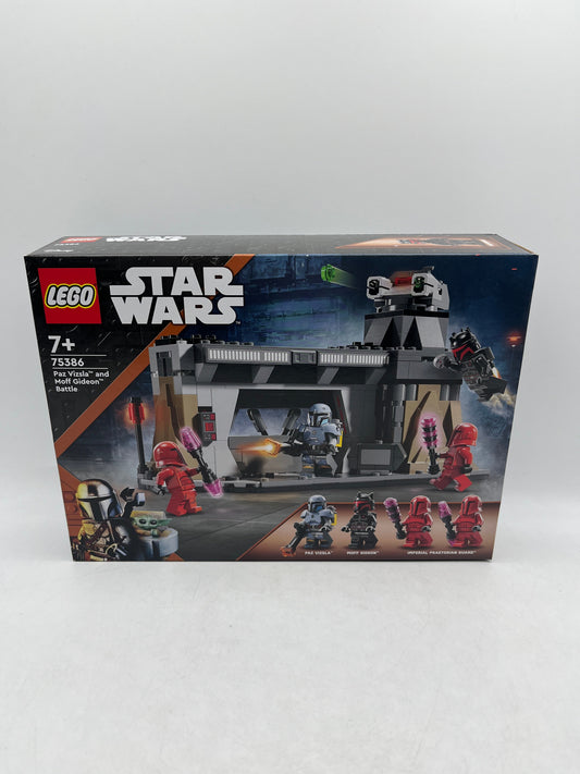 LEGO Set 75386 Star Wars Paz Vizsla and Moff Gideon Battle FRENLY BRICKS - Open 7 Days
