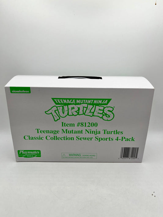 Playmates Toys Teenage Mutant Ninja Turtles Action Figure Sewer Sports - Playmates 4 Pack - Not Sealed FRENLY BRICKS - Open 7 Days