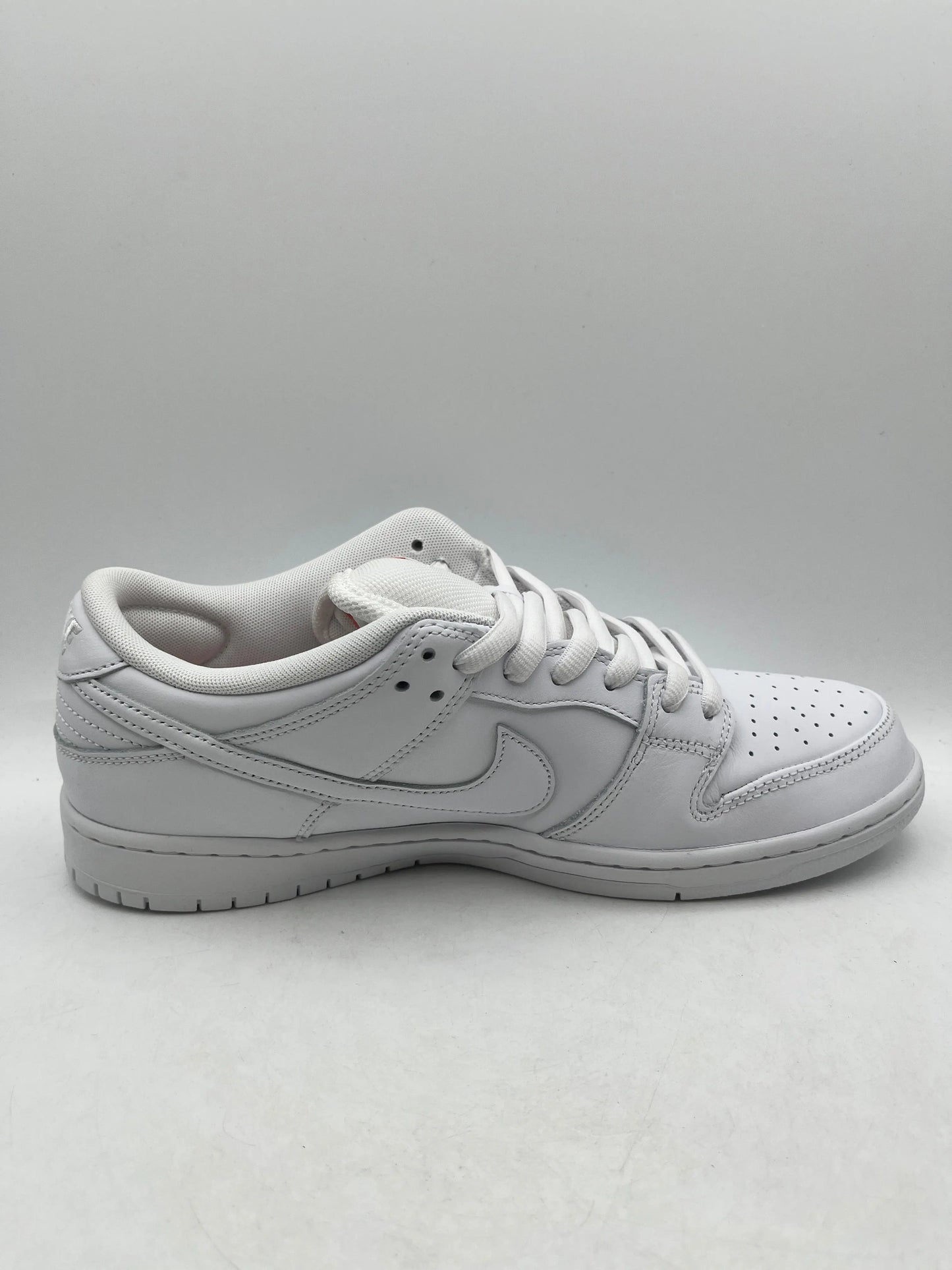 FJ1674-100 Nike SB Dunk Low Pro ISO Triple White (Men's) Size UK 10 FRENLY BRICKS - Open 7 Days