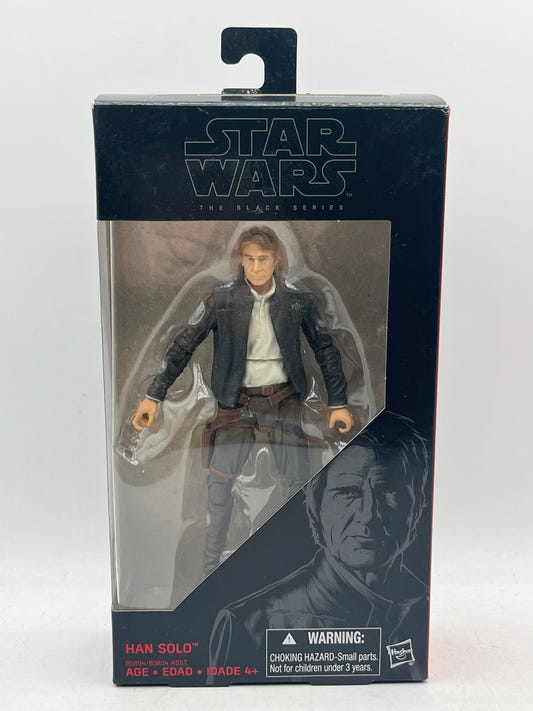 Hasbro Star Wars The Force Awakens Black Series 6-Inch Han Solo Figure #18
