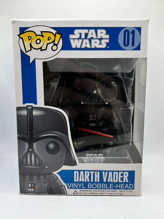 Funko POP! Star Wars - Darth Vader #01 - Vinyl Bobble-Head - Vaulted FRENLY BRICKS - Open 7 Days