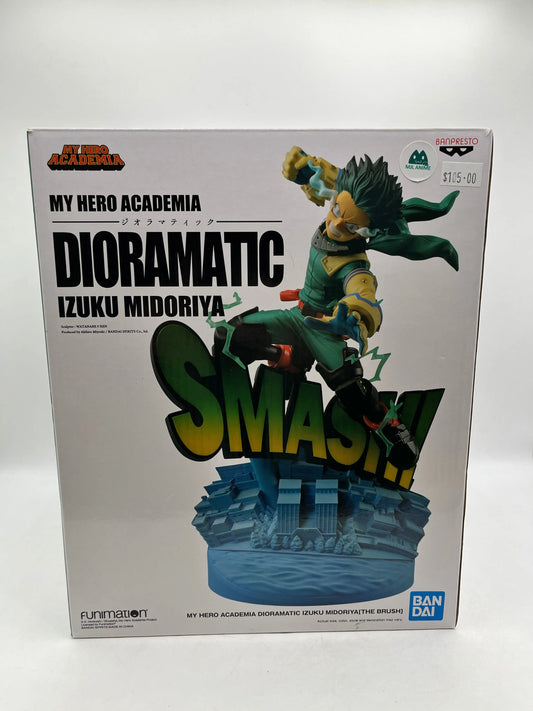Banpresto My Hero Academia Dioramatic - Izuku Midoriya The Brush - 20cm Figure - Not Sealed FRENLY BRICKS - Open 7 Days
