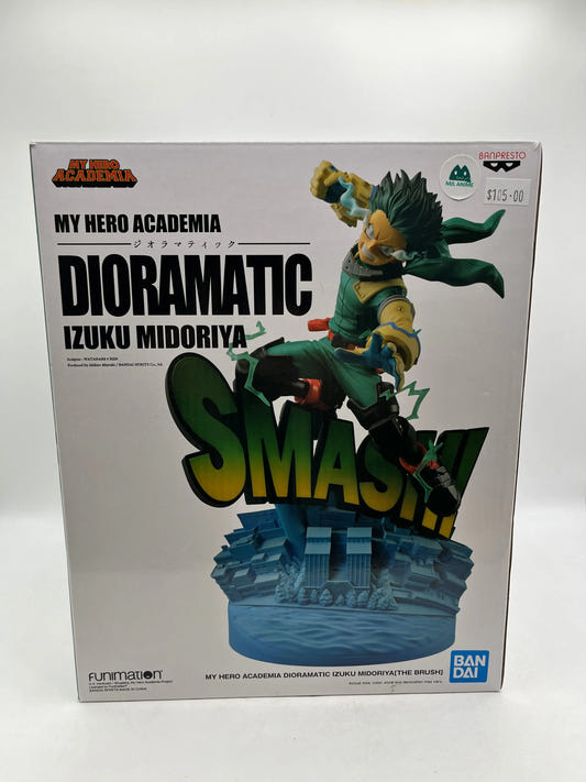 Banpresto My Hero Academia Dioramatic - Izuku Midoriya The Brush - 20cm Figure - Not Sealed FRENLY BRICKS - Open 7 Days