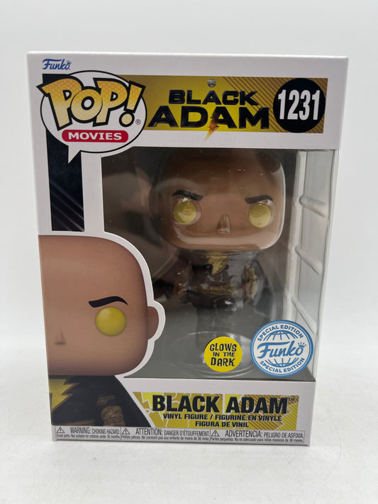 Funko Pop! Vinyl Black Adam Movies Figure #1231 GITD
