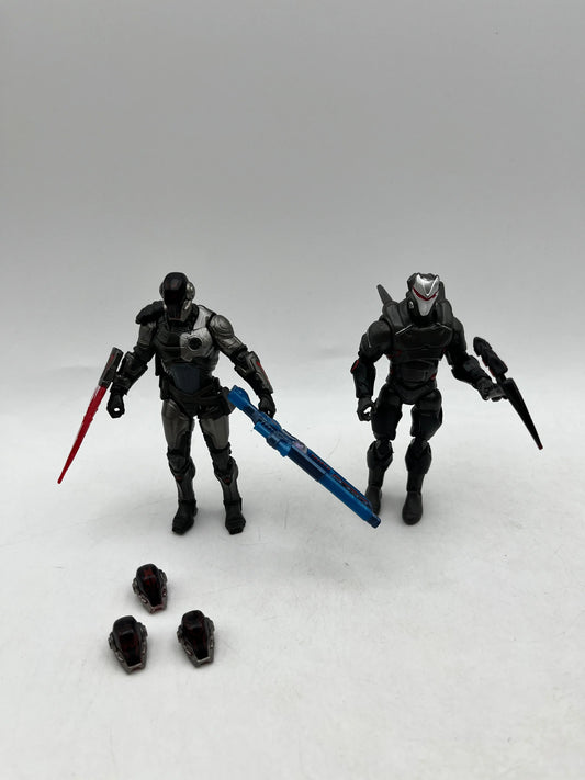 Fortnite Action Figure Lot - The Foundation & Omega - Loose FRENLY BRICKS - Open 7 Days