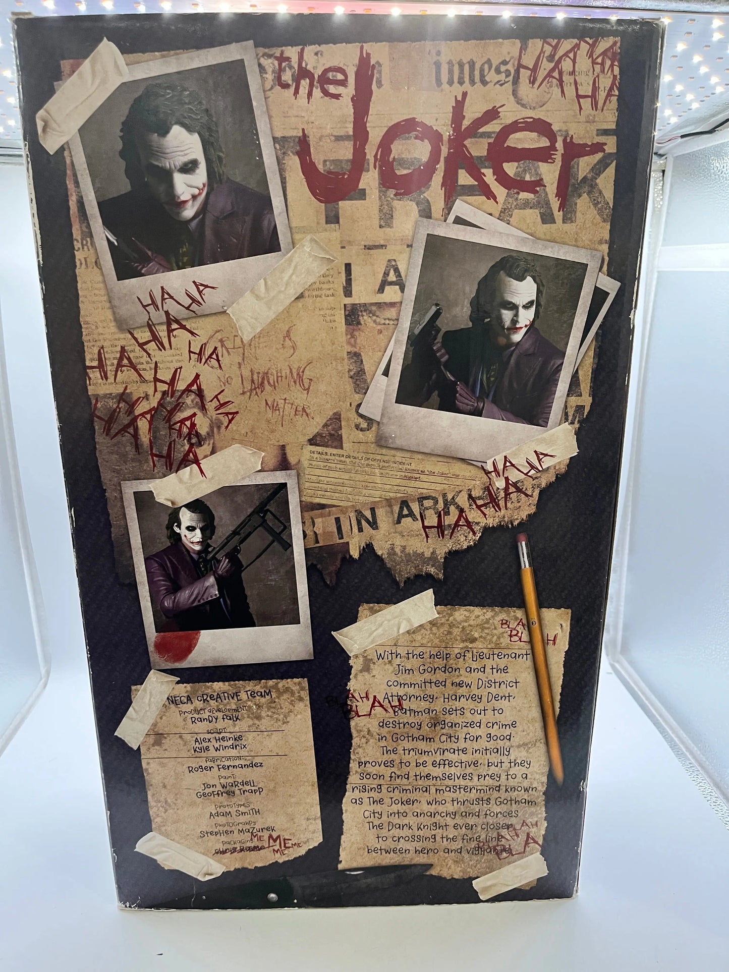 Official NECA 1:4 Scale The Dark Knight- The Joker - Action Figure FRENLY BRICKS - Open 7 Days