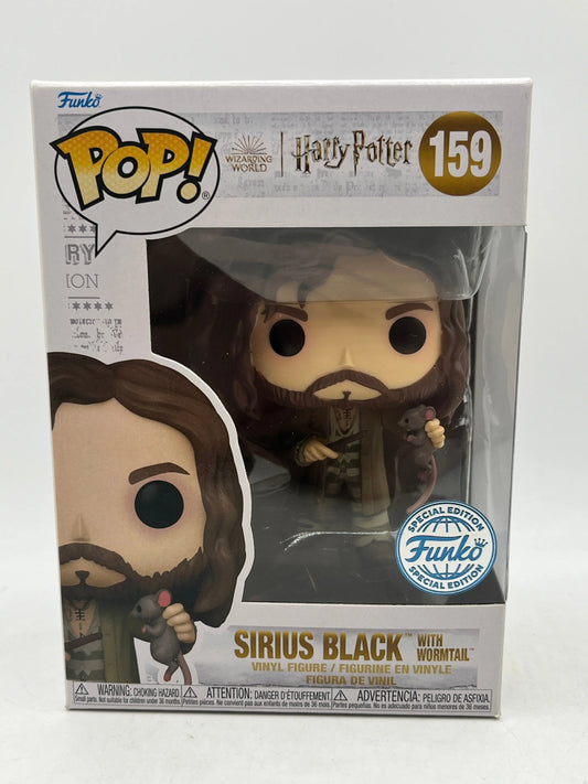 Funko POP! Harry Potter - Sirius Black With Wormtail #159 - Special Edition FRENLY BRICKS - Open 7 Days