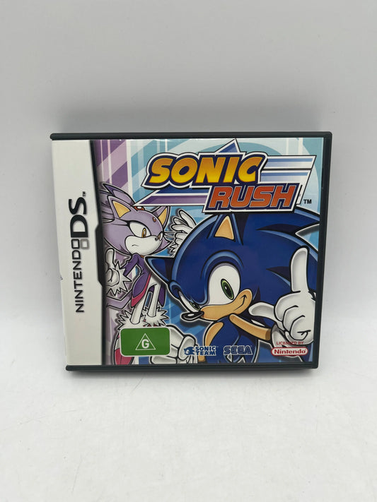Sonic Rush Nintendo DS Game PAL Complete With Manual FRENLY BRICKS - Open 7 Days