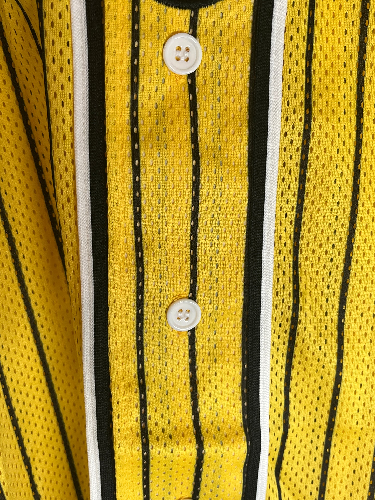 Nippon Baseball Hanshin Tigers Yellow/Black Blank Jersey Large