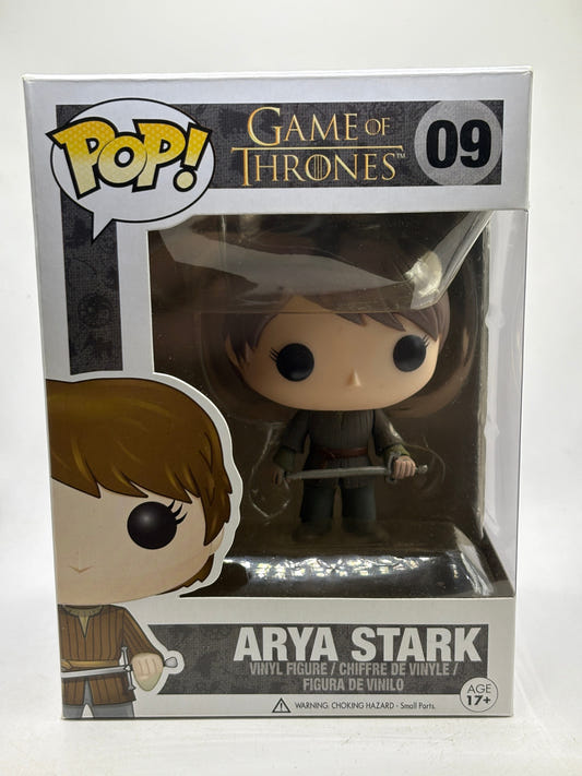 Funko POP! Game of Thrones #09 Arya Stark Vinyl Figure, front of box