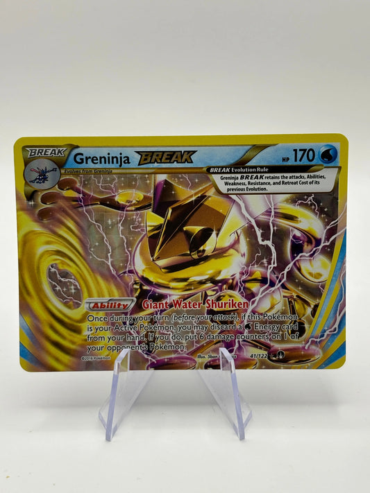 Pokemon TCY XY Breakpoint - Greninja Break 41/122 NM (1) FRENLY BRICKS - Open 7 Days