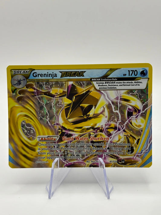 Pokemon TCY XY Breakpoint - Greninja Break 41/122 NM (3) FRENLY BRICKS - Open 7 Days