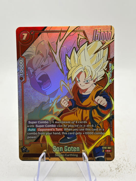 Dragon Ball Super Fusion World - Son Goten ST01-007 R* Alt Art NM