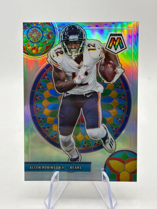Allen Robinson II 2021 Mosaic Glass Mosaic Insert SSP #GM-20 Bears Case Hit FRENLY BRICKS - Open 7 Days