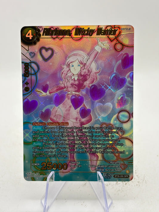 Dragon Ball Super Masters Three Glorious BT30-095 SPR Ribrianne, Witchy Warrior