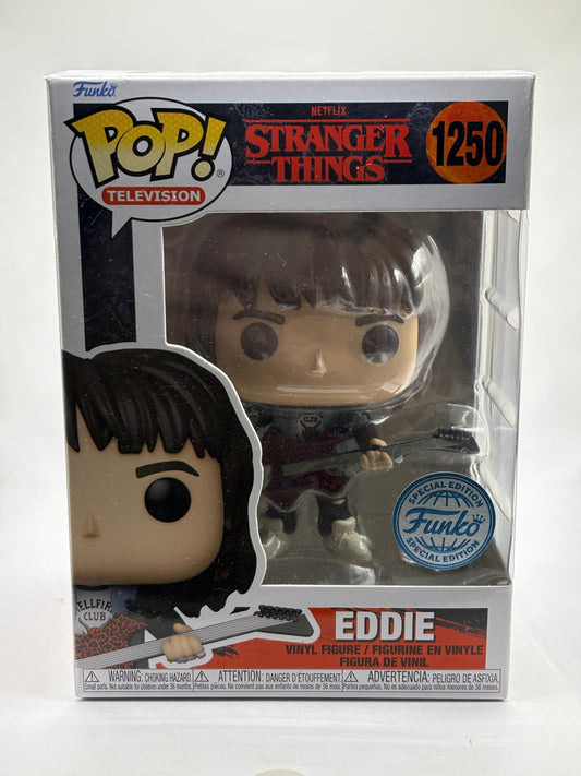 Funko POP! Television Stranger Things #1250 Eddie Vinyl Figure SE FRENLY BRICKS - Open 7 Days