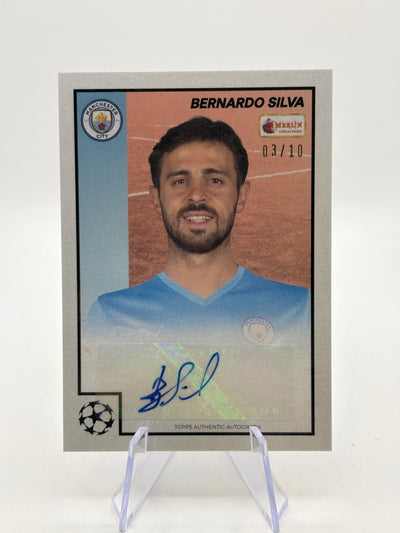 2022 Topps Merlin #05 Bernado Silva Auto /10 Heritage 97 Collection