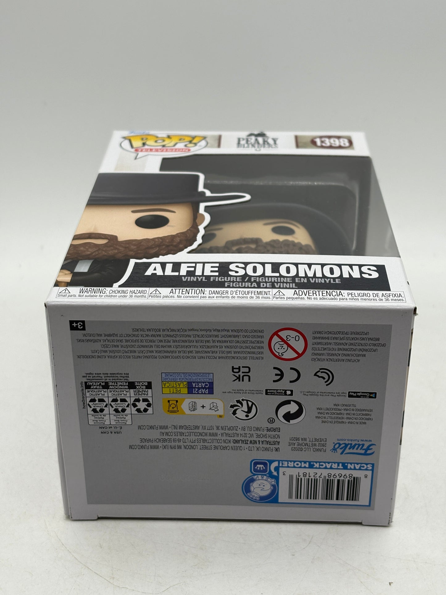 Funko POP! Television Peaky Blinders #1398 Alfie Solomons Vinyl Figure FRENLY BRICKS - Open 7 Days