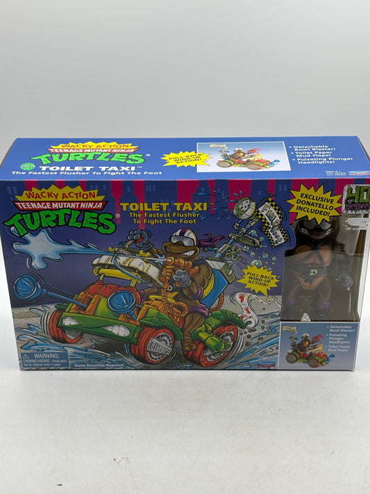 TMNT Teenage Mutant Ninja Turtles Donatello with Toilet Taxi Classic Action FRENLY BRICKS - Open 7 Days