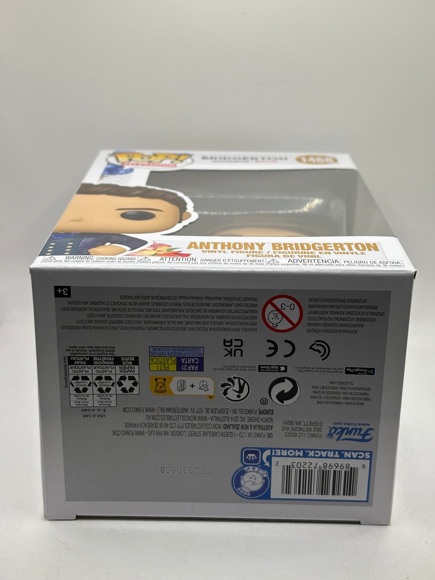 Funko POP! Television Bridgerton #1468 Anthony Bridgerton Vinyl Figure FRENLY BRICKS - Open 7 Days