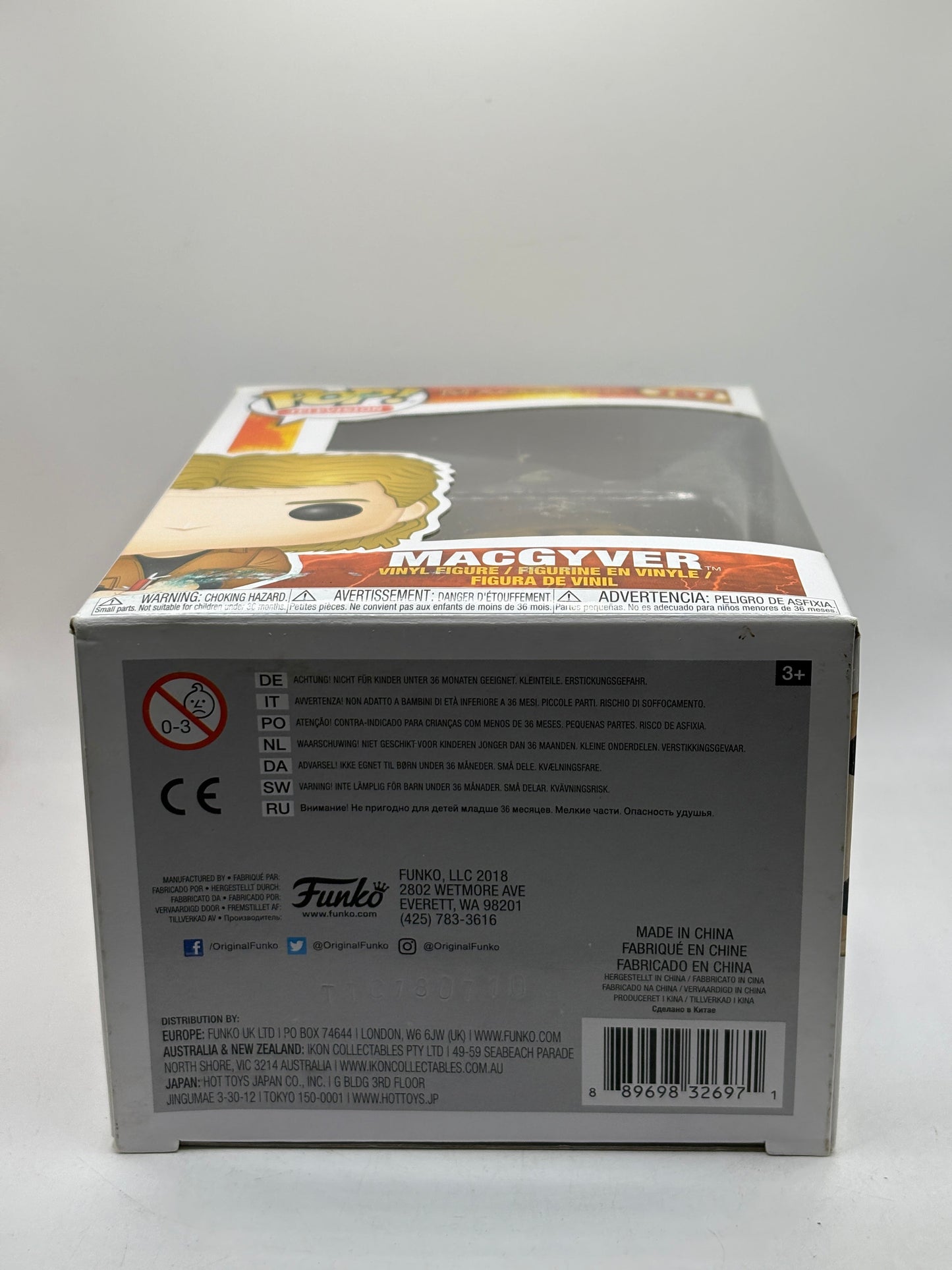 Funko POP! Television MacGyver #707 MacGyver Vinyl Figure FRENLY BRICKS - Open 7 Days