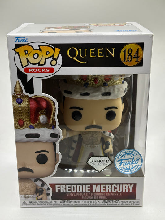 Funko POP! Rocks Queen #184 Freddie Mercury Diamond Special Edition