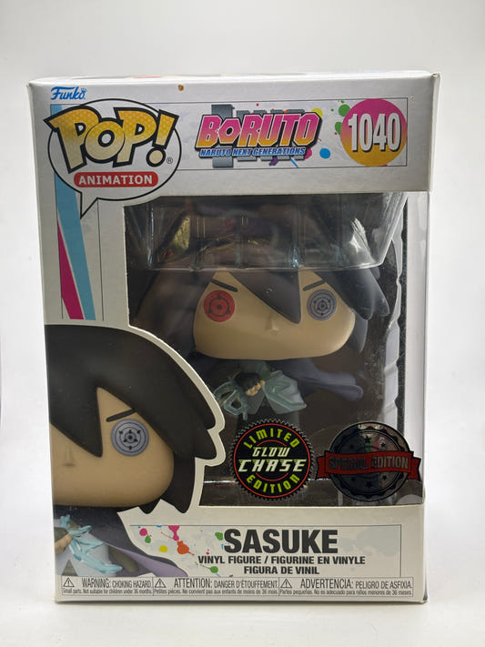 Funko POP! Animation Boruto #1040 Sasuke Limited Glow Chase SE