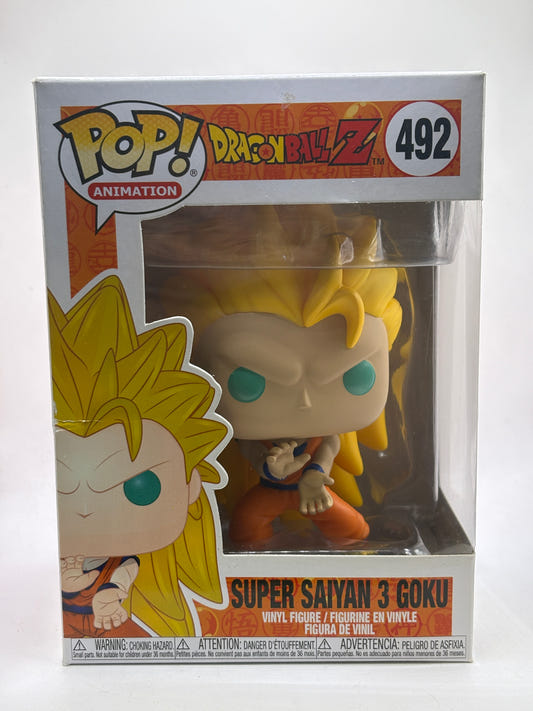 Funko POP! Animation Dragon Ball Z #492 Super Saiyan 3 Goku Vinyl Figure