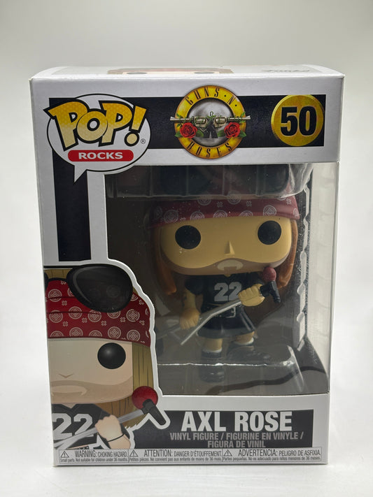 Funko POP! Rocks Guns n Roses #50 Axl Rose Vinyl Figure FRENLY BRICKS - Open 7 Days