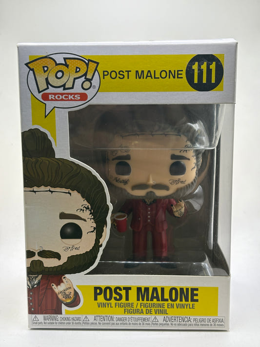 Funko POP! Rocks Post Malone #111 Post Malone Vinyl Figure