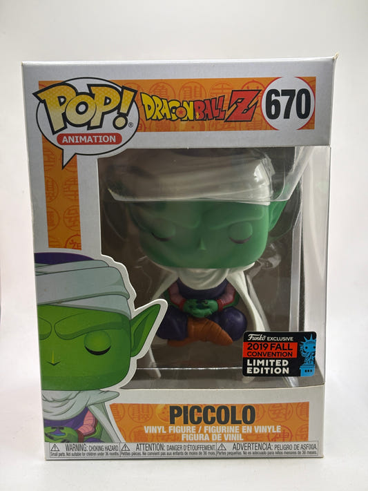 Funko POP! Animation Dragon Ball Z #670 Piccolo 2019 Fall Convention