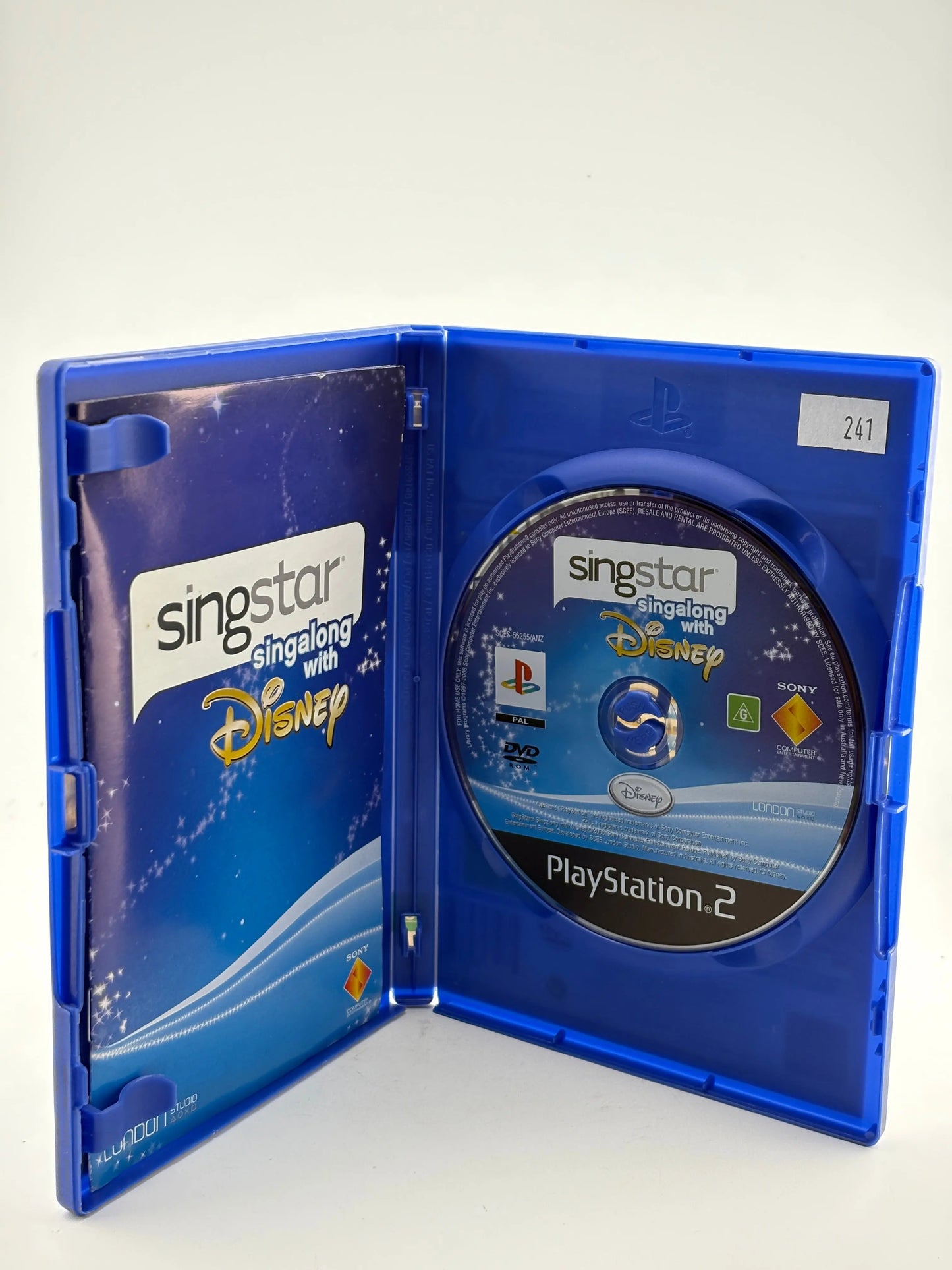 Sony Playstation 2 Video Game - Singstar singalong with Disney FRENLY BRICKS - Open 7 Days