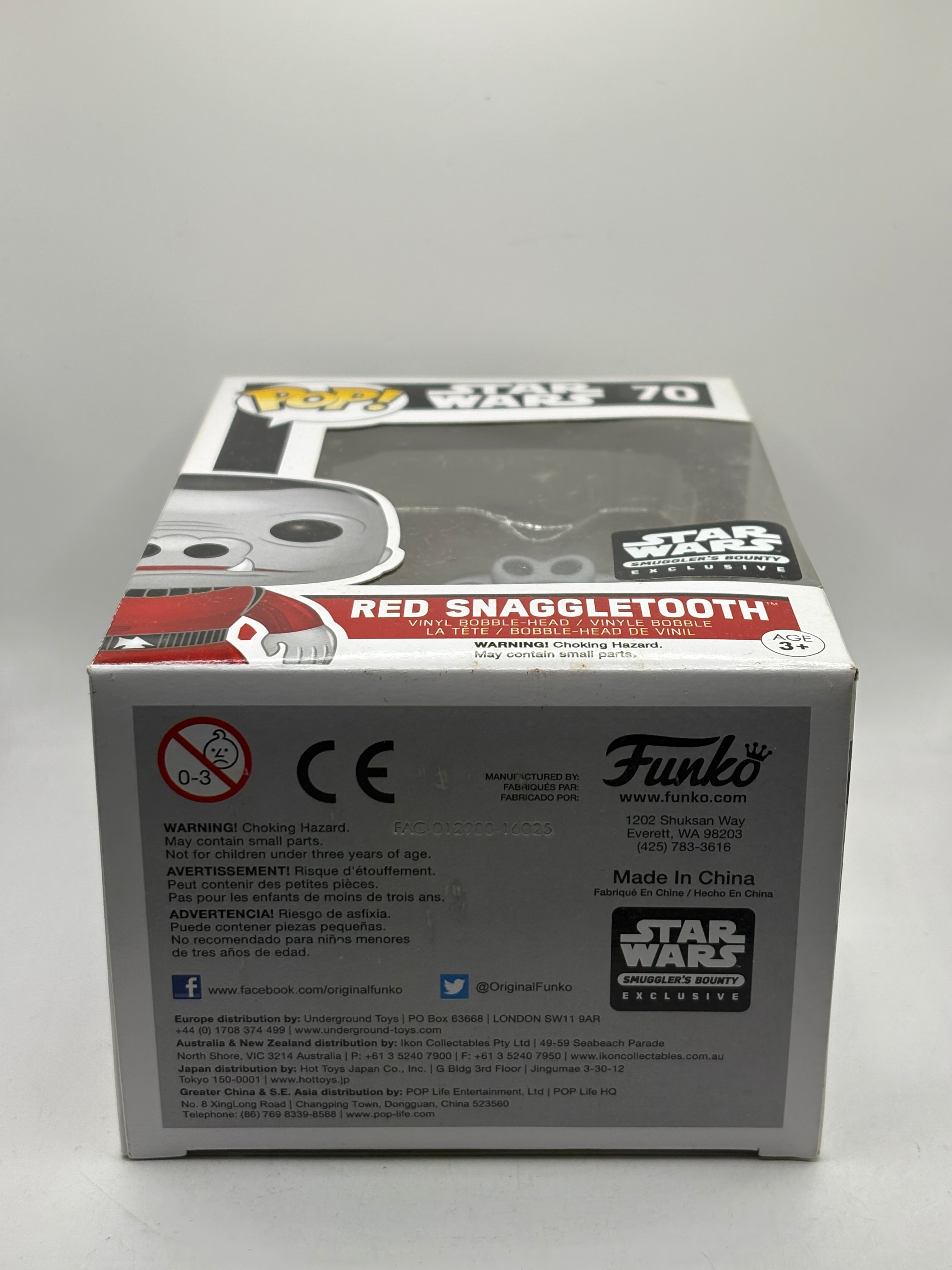 Funko POP! Star Wars #70 Red Snaggletooth Smugglers Bounty Exclusive, photo 6